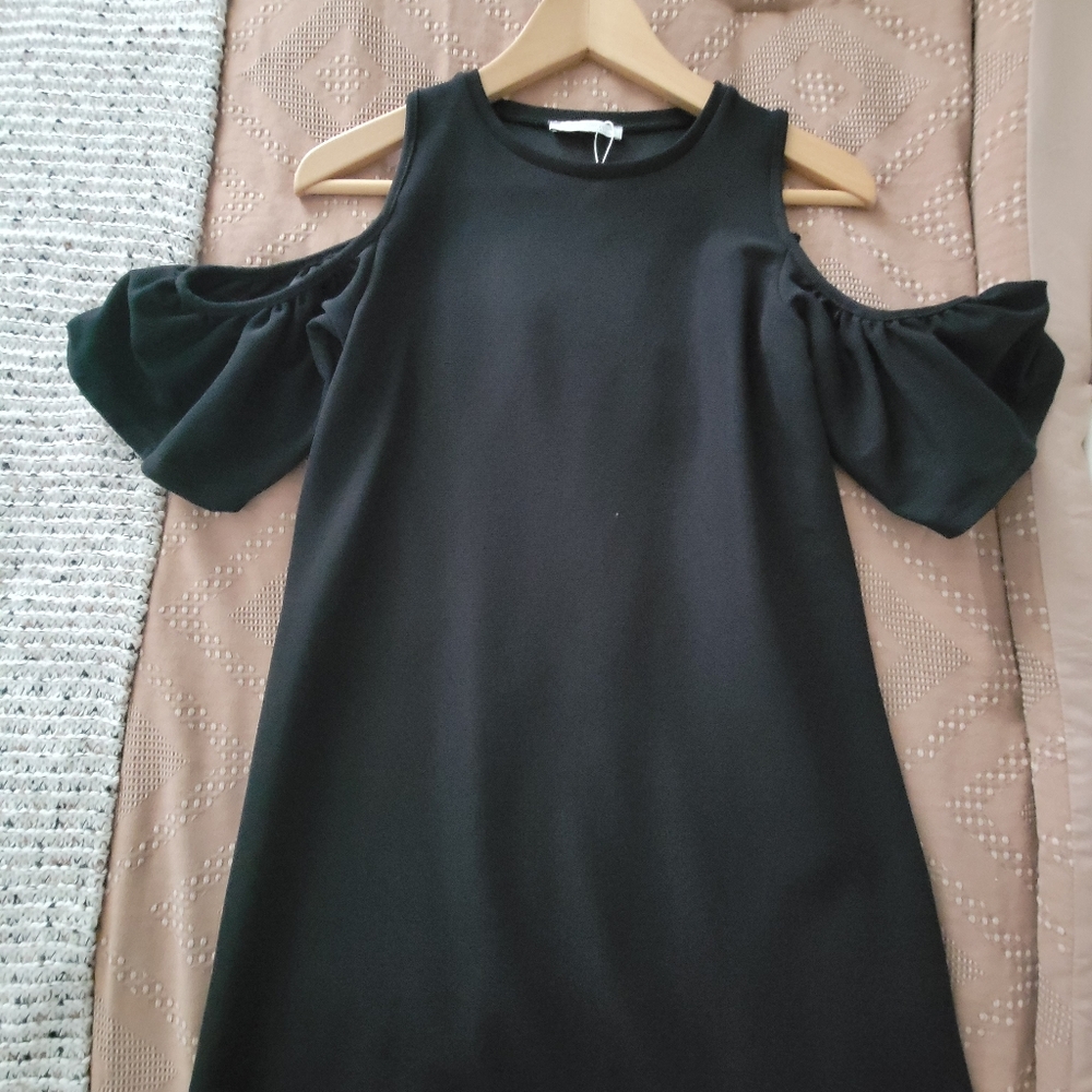 Zara Black Sheath Cocktail Dress